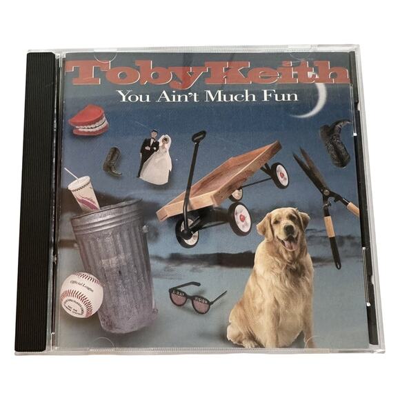 Toby Keith 1995 You Ain't Much Fun Single DEMO Promo CD MINT Disc PolyGram - Picture 1 of 4